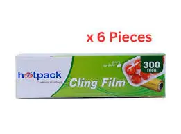 HOTPACK CLING FILM 30CM*300MDL 1*6PC CF30300HP