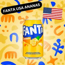 BOISSON CANNETTE FANTA ANANAS 33CL