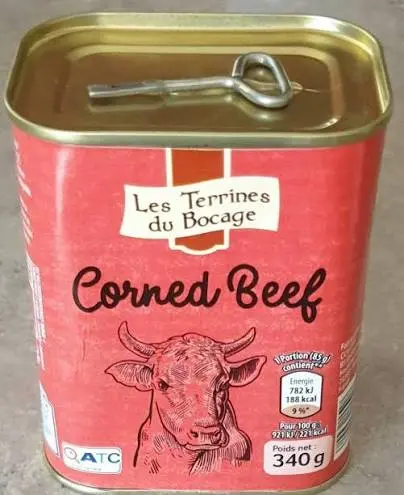 CORNE BOEUF DOUDOU 320G POULET