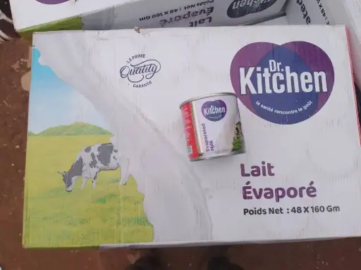 KITCHEN LAIT CONCENTRE NON SUCRE 48PCS