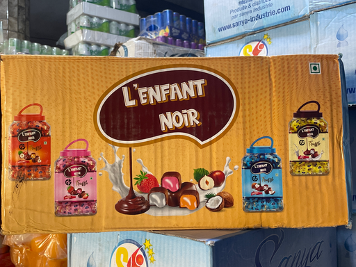 BONBON AU CHOCOLAT L'ENFANT NOIR 100PCS*8BTE