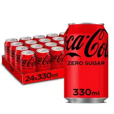 BOISSON CANNETTE COCA ZERO 33CL