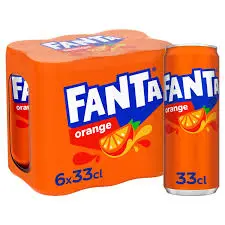 BOISSON CANNETTE FANTA 33CL