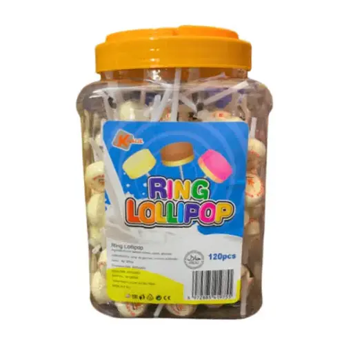 BONBON KALAMANI RING LOLLIPOP 8BTES*120PCS