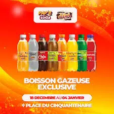 BOISSON PAP'S TROPICAL SODA 12*33CL