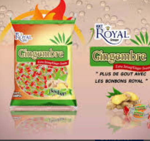 BONBON ROYAL GINGEMBRE 12X100PCS
